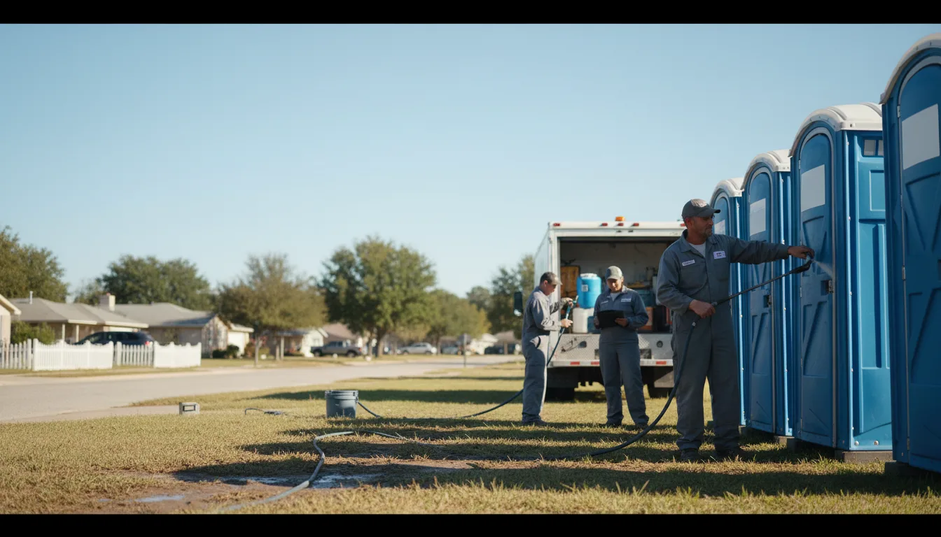 Long-Term Portable Toilet Rental in Clarkston, GA near me